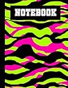 Notebook: Cheetah safari Print composition Journal ( Ruled Lined paper | 120 Pages | Large 8.5 x 11 | For writing and taking notes | Number#6) (Cheetah Safari Print notebook)