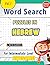 Word Search Puzzles in Hebrew for Intermediate Level - Awesome! Vol.1 - Delta Classics