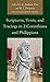 Scriptures, Texts, and Tracings in 2 Corinthians and Philippians by A. Andrew Das