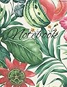 Notebook: Floral Pattern Composition Notebook, College Ruled, 120 pages, 8.5x11: Floral Notebook