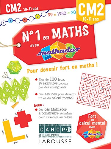 Numéro 1 en maths avec Mathador CM2 (Paperback)