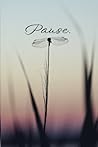 Pause: Peaceful Floral Blank Lined Journal to Pause and Write