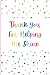 Thank You For Helping Me Sh...