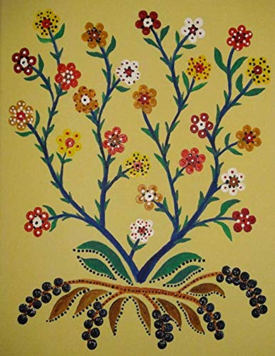 Slavic Folk Art Notebook 9: Blank Line Composition Writing College Ruled Journal (Anthony's Art)