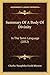 Summary Of A Body Of Divinity: In The Tamil Language (1852) (Tamil Edition)