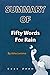 Summary Of Fifty Words for ...