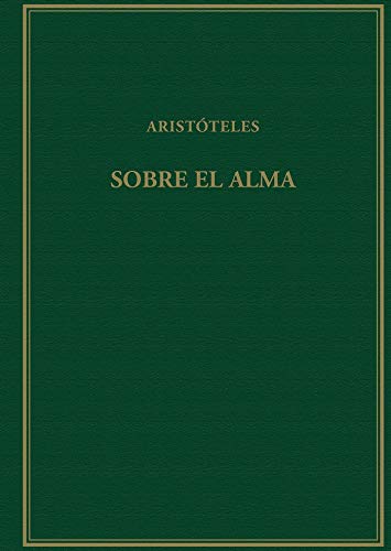 Portada de Sobre el alma, de Aristóteles