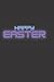 Easter matte notebook: Blac...