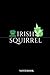 Green Irish Squirrel Cute S...