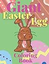 Giant Easter Egg Coloring Book: for Kids, easter egg design, great gift for easter