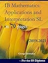 IB Mathematics: Applications and Interpretation SL: 2019-2021