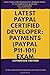 PayPal Certified Developer: Payments (PayPal P11-101)