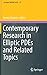 Contemporary Research in Elliptic PDEs and Related Topics by Serena Dipierro
