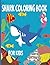 shark coloring book for kid...