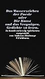 Das Wasserzeichen der Poesie oder Die Kunst und das Vergnügen... by Andreas. Thalmayr