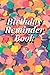 Birthday Reminder Book: 6x9...