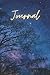 Cosmos journal -blue with gold