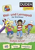 Leseprofi Rätselblock Lesen lernen 1. Klasse: Mal- und Lernspaß für Erstleser - Endlich Schule!