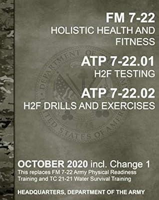 FM 7-22 Holistic Health and Fitness; ATP 7-22.01 H2F Testing; ATP 7-22.02 H2F Drills and Exercises: This replaces FM 7-22 Army Physical Readiness Training and TC 21-21 Water Survival Training