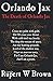 The Death of Orlando Jax by Rupert Brown
