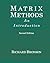 Matrix Methods: Applied Linear Algebra