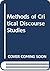 Methods of Critical Discourse Studies