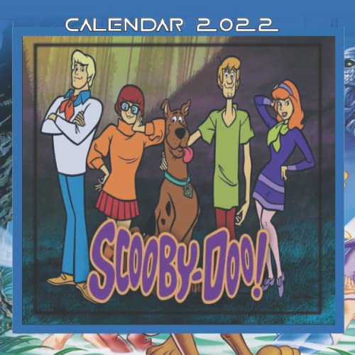 SCÔOBY DOO CALENDAR 2022: calendar 2022 Planner Perfect for Organizing & Planning - high quality images 12months glossy (Paperback)