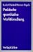 Praktische quantitative Marktforschung by Karin Christof