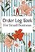 Order Log Book For Small Bu...