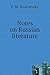 Notes on Russian literature