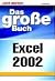 Das große Buch Excel 2002.
