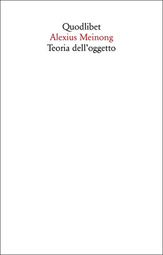 Teoria dell'oggetto (Paperback)