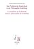 Das Problem der Endlichkeit in der Philosophie Schellings. Le problème de la finitude dans la philosophie de Schelling