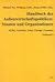 Handbuch der Aussenwirtschaftspolitiken by Victoria Aspinall