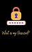 What is my Password?: A Not...
