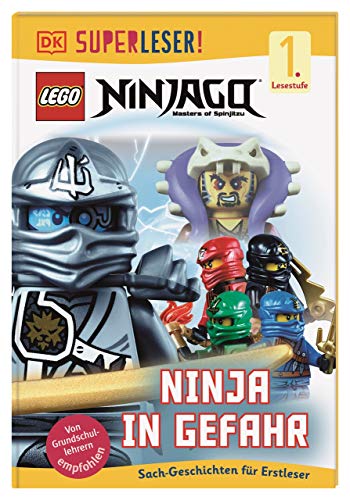 SUPERLESER! LEGO® NINJAGO®. Ninja in Gefahr: 1. Lesestufe Sach-Geschichten für Leseanfänger (Hardcover)