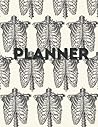 Planner: Vintage Anatomy Illustrations Undated Weekly Planner - Journal - 120 page - 8.5x11 - Ribcage