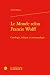 Le Monde Selon Francis Wolff by Alain Policar