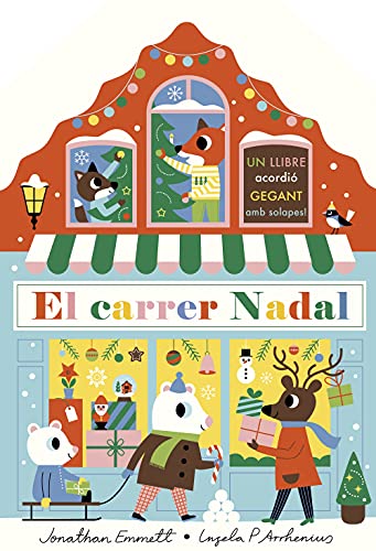 El carrer Nadal. Llibre desplegable (Board Book)