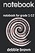 notebook: notebook for grade 1-12