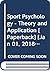 Sport Psychology - Theory a...