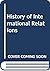 History of International Re...