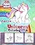 Unicorn Coloring Book: For ...