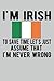 Funny Ireland Lined Noteboo...