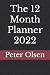 The 12 Month Planner 2022