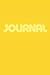 Journal (yellow): yellow li...
