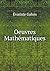 Oeuvres Mathématiques (French Edition)
