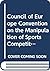 Council of Europe Convention on the Manipulation of Sports Co... by Council of Europe