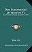 Den Europaeiske Litteratur ...
