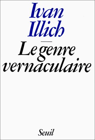 Le Genre vernaculaire (Paperback)